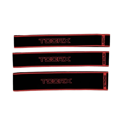 Afbeelding van Toorx Professional AHF 267 Weerstandsbanden 5 delige set Zwart Staal