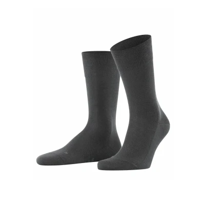 Afbeelding van Falke Sensitive NEW YORK Softtop Suitable FOR Diabetics Sokken, Heren, Maat: 43 46, Anthracite