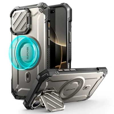 Afbeelding van SUPCASE MagXT iPhone 2024 Pro (grijs)