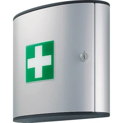 Afbeelding van Durable Verbandkast FIRST AID BOX M (leeg), metaal zilver