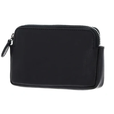 Afbeelding van LEONHARD HEYDEN Leren Sleutelgeval Roma Key Case Black Zwart