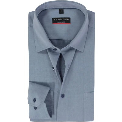 Afbeelding van Redmond Modern FIT Verschiedenen Overhemd, Heren, Maat: XXL, Blau