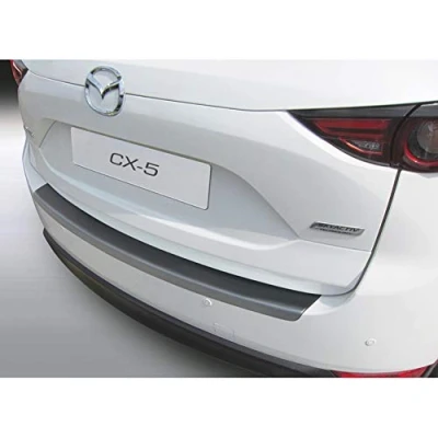 Afbeelding van RGM ABS Achterbumper beschermlijst passend voor Mazda CX 5 2017 2021 Zwart