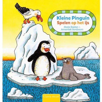 Afbeelding van Kleine Pinguïn. Spelen op het ijs