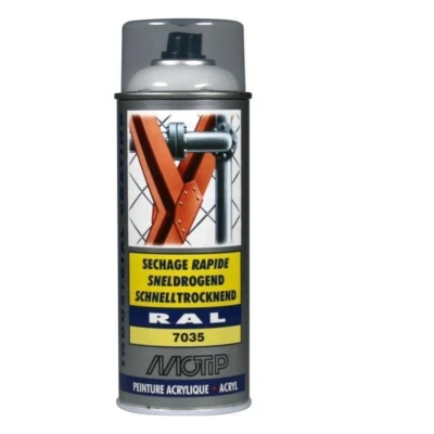 Afbeelding van motip industrial ral 7035 lichtgrijs 400 ml 07034