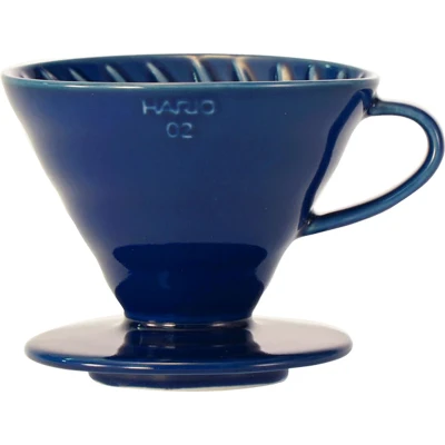 Afbeelding van Hario V60 Ceramic Dripper 02 Indigo Blue Simon Lévelt