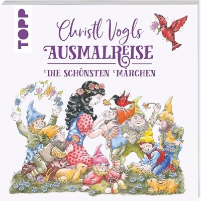 Afbeelding van Christl Vogls Ausmalreise Die schönsten Märchen: Ausmalen &amp; träumen