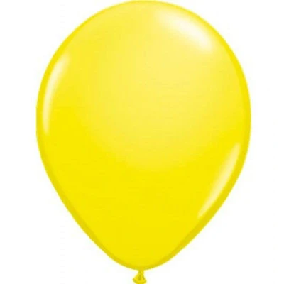 Afbeelding van Gele ballonnen metallic 30cm 10 stuks