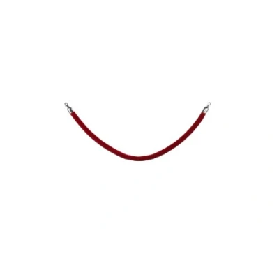 Afbeelding van Afzetkoord Easy serie zilver en rood