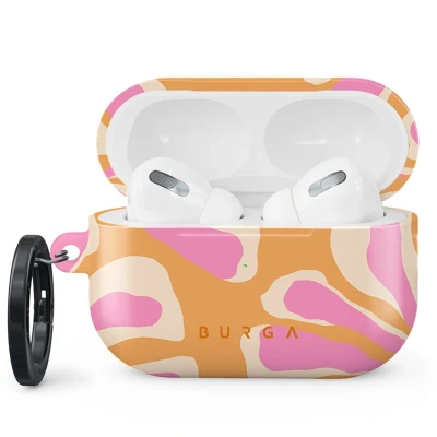 Afbeelding van Hardcase voor de Apple Airpods Pro 2 Aloha hoesje Burga case Meerkleurig Kunststof