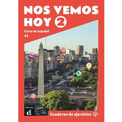 Afbeelding van Nos vemos Hoy 2. Cuaderno de Ejercicios: ejercicios 2 (A2)