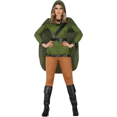 Afbeelding van Fiestas Guirca Verkleedpak Boogschutter Dames Groen Maat 42 44