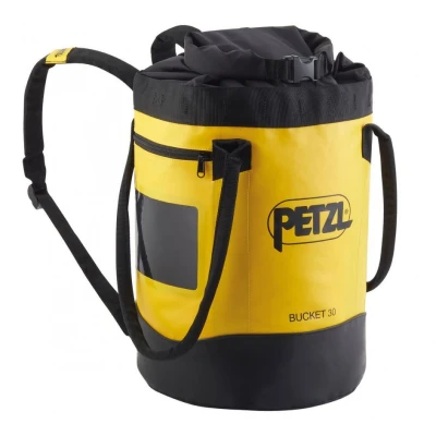 Afbeelding van Petzl Bucket, waterdichte materiaaltas 30 liter geel