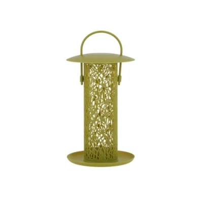 Afbeelding van Esschert Design Voedersilo Noten Groen