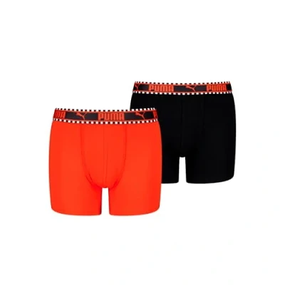Afbeelding van PUMA Children Uniseks boxershort, rood/zwart., 170 176
