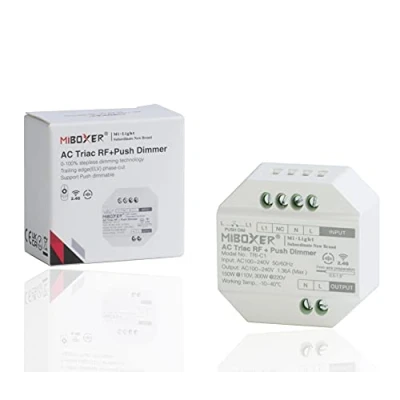Afbeelding van Mi Boxer Draadloos Ontvanger AC Triac RF Push Dimmer