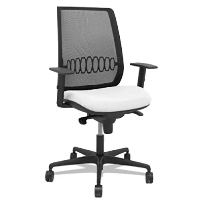 Afbeelding van Bureaustoel P&amp;C 0B68R65, wit