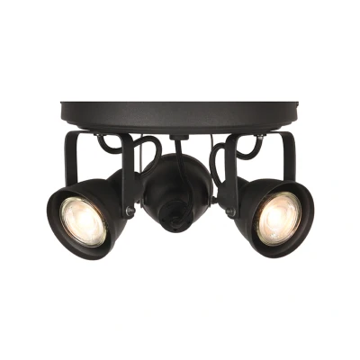 Afbeelding van LABEL51 LED spot max 3 lichts zwart Metaal