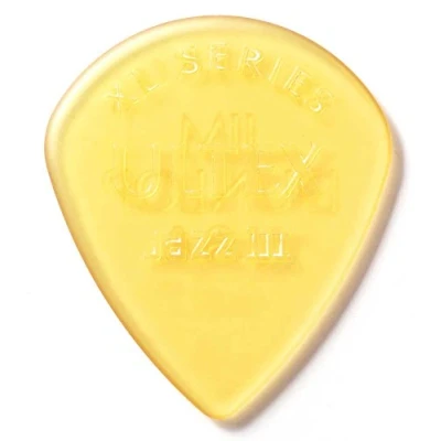 Afbeelding van Dunlop Ultex Jazz III XL plectrumset geel (set van 24 stuks)