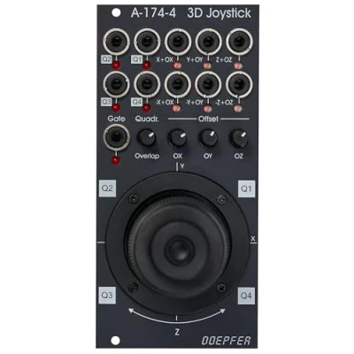Afbeelding van Doepfer A 174 4 3D Joystick Vintage Controller modular synthesizer