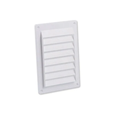 Afbeelding van Nedco schoepenrooster 150 x 220 mm wit