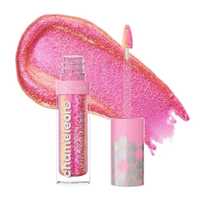 Afbeelding van Wet n Wild Chameleon Chrome Lip Foil, Gedurfde Lichtreflecterende Lipgloss, Iriserende Finish voor Multidimensionale Glans, Niet Plakkerige Gladde Formule, Halo&#039;s Way