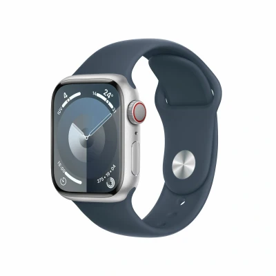 Afbeelding van Smartwatch Watch S9 Apple MRHW3QL/A Blauw Zilverkleurig 1,9&quot; 41 mm