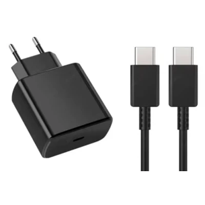 Afbeelding van 45 W oplader met 2 meter lange USB C oplaadkabel snel opladen type wandlader, compatibel Android Samsung Galaxy S24 Ultra/S24+/S24/S23 Ultra/S23/S23+/S22 Ultra/S22+/S21