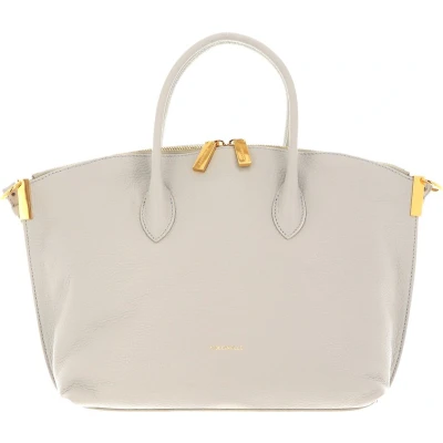 Afbeelding van COCCINELLE Leren Handtas Schoudertas Estelle Handbag Gelso Kaki