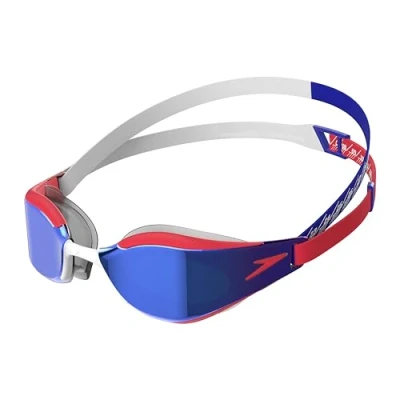 Afbeelding van Speedo Fastskin Hyper Elite Mirror White/True Cobalt/Flame Red