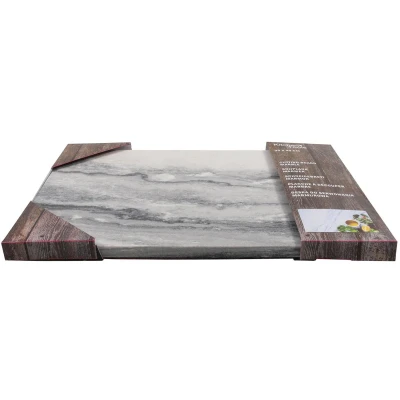 Afbeelding van Easy Line Snijplank Marmer 30 x 40 cm Serveerplank Plank