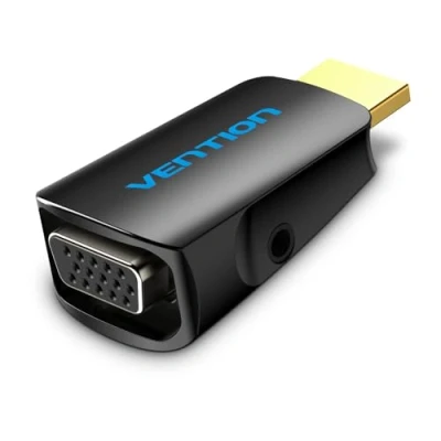 Afbeelding van Vention HDMI naar VGA Converter Adapter met 3.5mm Audio Nano 1080P Full HD