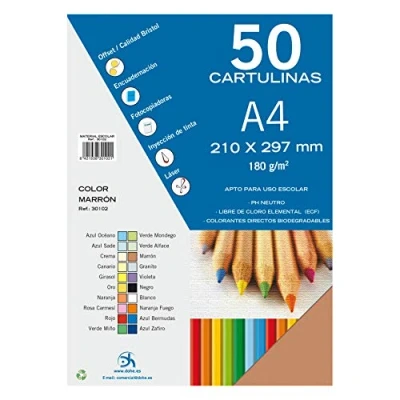 Afbeelding van DOHE 30102 verpakking van 50 dozen, A4, bruin