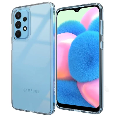 Afbeelding van Samsung Galaxy A33 Hoesje Kunststof Accezz Hardcase/Backcover Transparant Telefoonhoesje Shockproof/Valbescherming