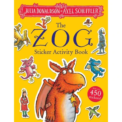 Afbeelding van The Zog Sticker Activity Book: Packed with mazes, dot to dots, word searches, colouring in pages and more!