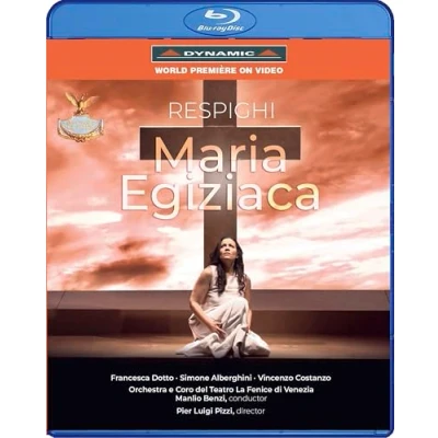 Afbeelding van Pier Luigi Pizzi, Francesca Dotto, Simone Alberghini Respighi: Maria Egiziaca (Blu ray)