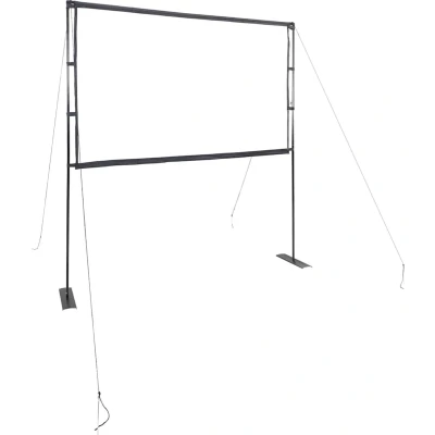 Afbeelding van vidaXL Projectiescherm met statieven 84 inch 16:9