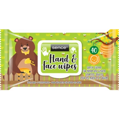 Afbeelding van Sence Reinigingsdoekjes Gezicht &amp; Hand 40 Stuks