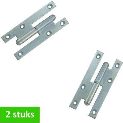Afbeelding van i Fix paumelle 110 x 50 mm rechts verzinkt 2 STUKS