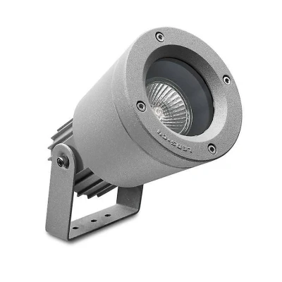 Afbeelding van LEDS C4 Hubble buitenspot, grijs, GU10, aluminium