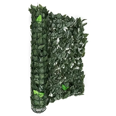 Afbeelding van Fency Dark Leaf Afrastering tegen Inkijk en Wind 300 x 150 cm donkergroen Mix