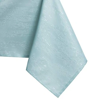 Afbeelding van AmeliaHome tafelkleed lotuseffect waterafstotend linnenlook Hemelsblauw Vesta 120x220 cm