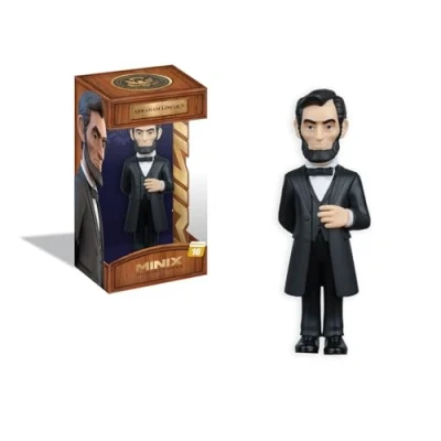 Afbeelding van MINIX Abraham Lincoln Collectible Historical Icon Figuur voor fans