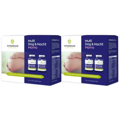 Afbeelding van 2x Vitakruid Zwangerschap/Mama Multi Dag Nacht 180 tabletten