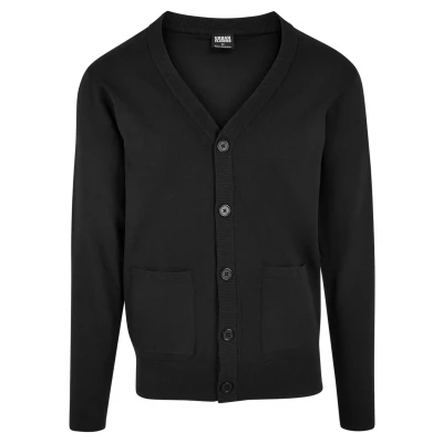 Afbeelding van Urban Classics FINE Vest, Heren, Maat: Small, Black