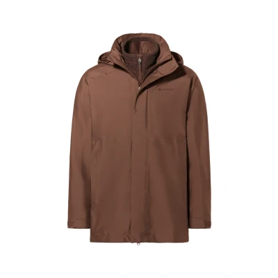 Afbeelding van Vaude 3IN1 Hardshelljas, Heren, Maat: Medium, Tobacco