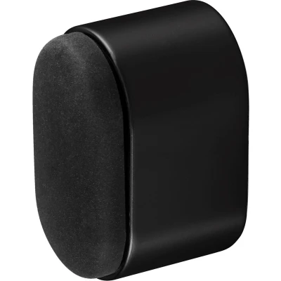Afbeelding van Hermeta DEURBUFFER OVAAL 25MM MAT ZWART (4700 18E)