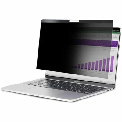 Afbeelding van StarTech.com Laptop Privacy Screen voor 15&quot; MacBook Pro &amp; Air, Magnetisch Verwijderbare Privacyfilter, Anti Blauw Licht Scherm Filter, 16:10, Mat/Glanzend, +/ 30 Graden (PRIVSCNMAC15)