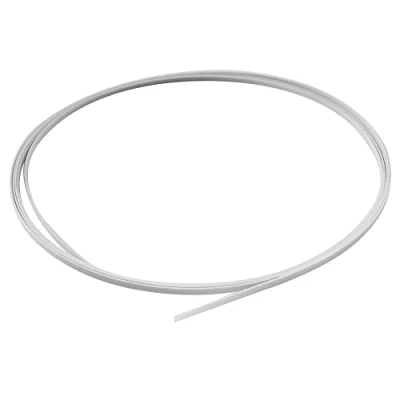 Afbeelding van Musiclily Kunststof Gitaar Binding 1650x2x0,5mm, Wit
