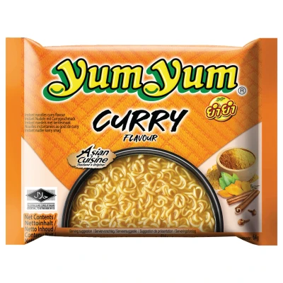 Afbeelding van Yum Instant Noedels Kerrie smaak 60 g